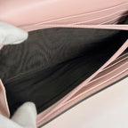 Gucci Wallet Guccissima Linea Cat Bifold Leather Pink — view 8