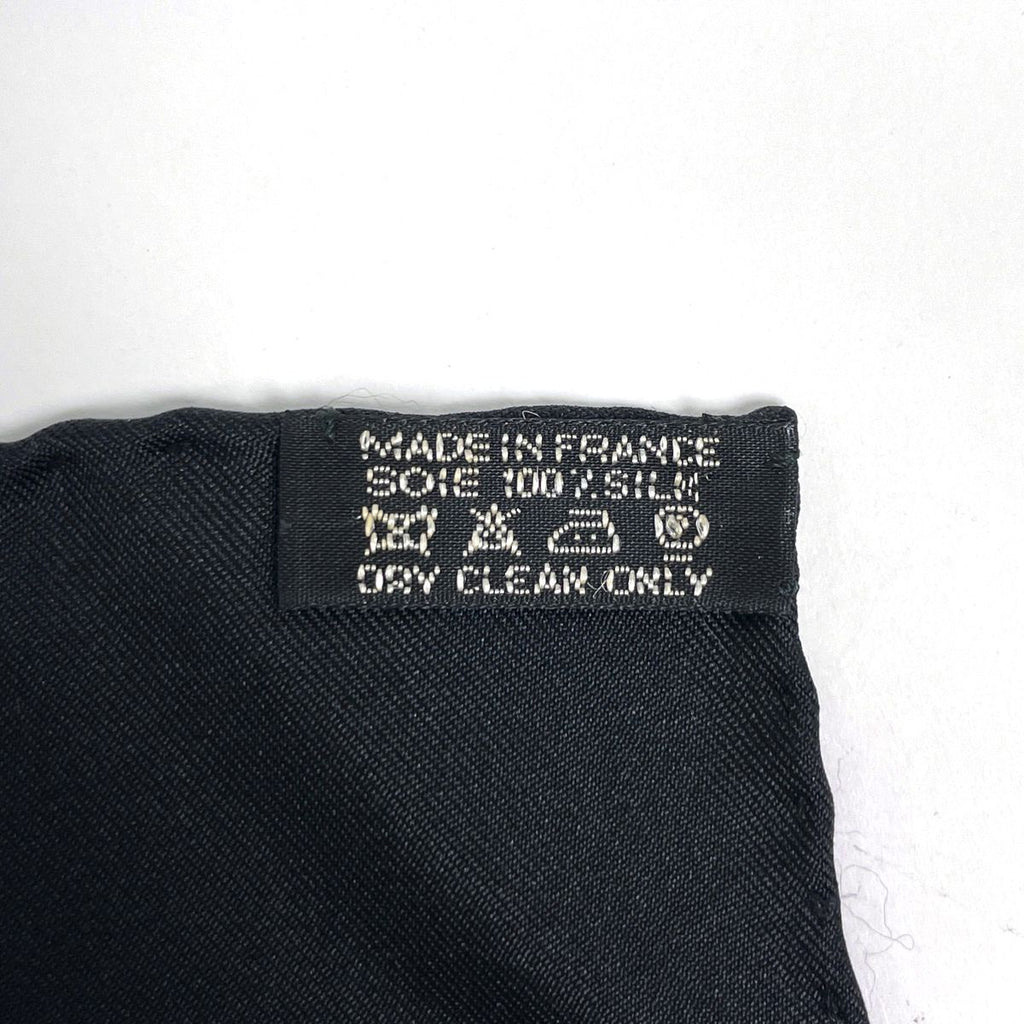 Hermes Carre 90 Gloired Alexandre Scarf Alexander's Glory Silk Black Multicolor — view 2