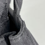 Prada Tote Bag Canapa Canvas Nero — view 4