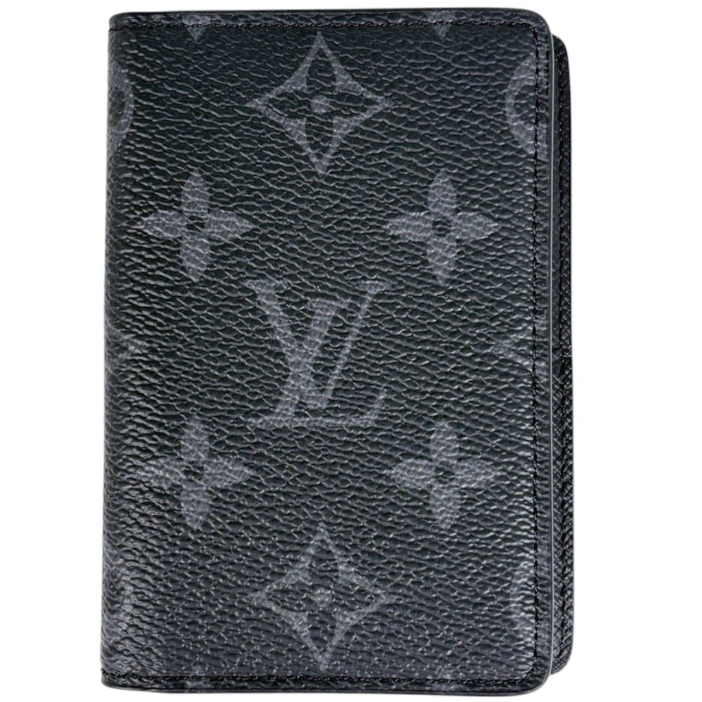 Louis Vuitton Pocket Organizer Card Case Monogram Eclipse Noir