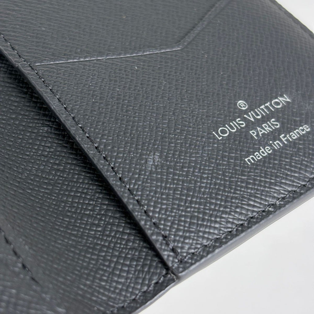 Louis Vuitton Pocket Organizer Card Case Monogram Eclipse Noir — view 4