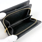 Louis Vuitton Portefeuille Clair Bifold Wallet Monogram Empreinte Noir — view 4