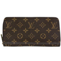 Louis Vuitton Zippy Wallet Round Zip Monogram Brown