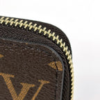 Louis Vuitton Zippy Wallet Round Zip Monogram Brown — view 3