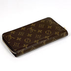 Louis Vuitton Zippy Wallet Round Zip Monogram Brown — view 2
