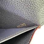 Louis Vuitton Bifold Wallet Portefeuille Sarah Navy — view 8