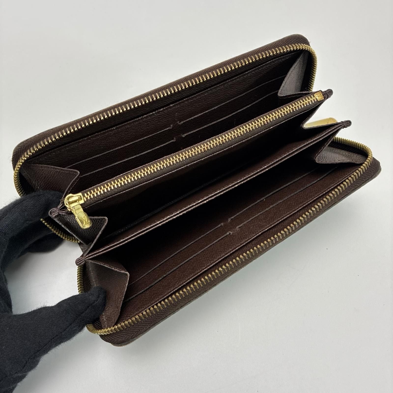 Louis Vuitton Damier Zippy Wallet Zip Around Ebene — view 6