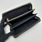 Louis Vuitton Zip Around Wallet Monogram Empreinte Zippy Black — view 6