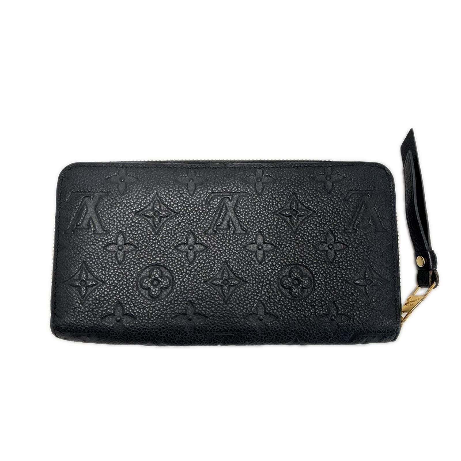 Louis Vuitton Zip Around Wallet Monogram Empreinte Zippy Black — view 2