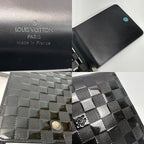 Louis Vuitton Damier Vernis Club Noir Bag — view 7