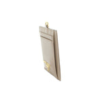 Prada Neck Holder Pass Case Leather Beige Pink — view 4