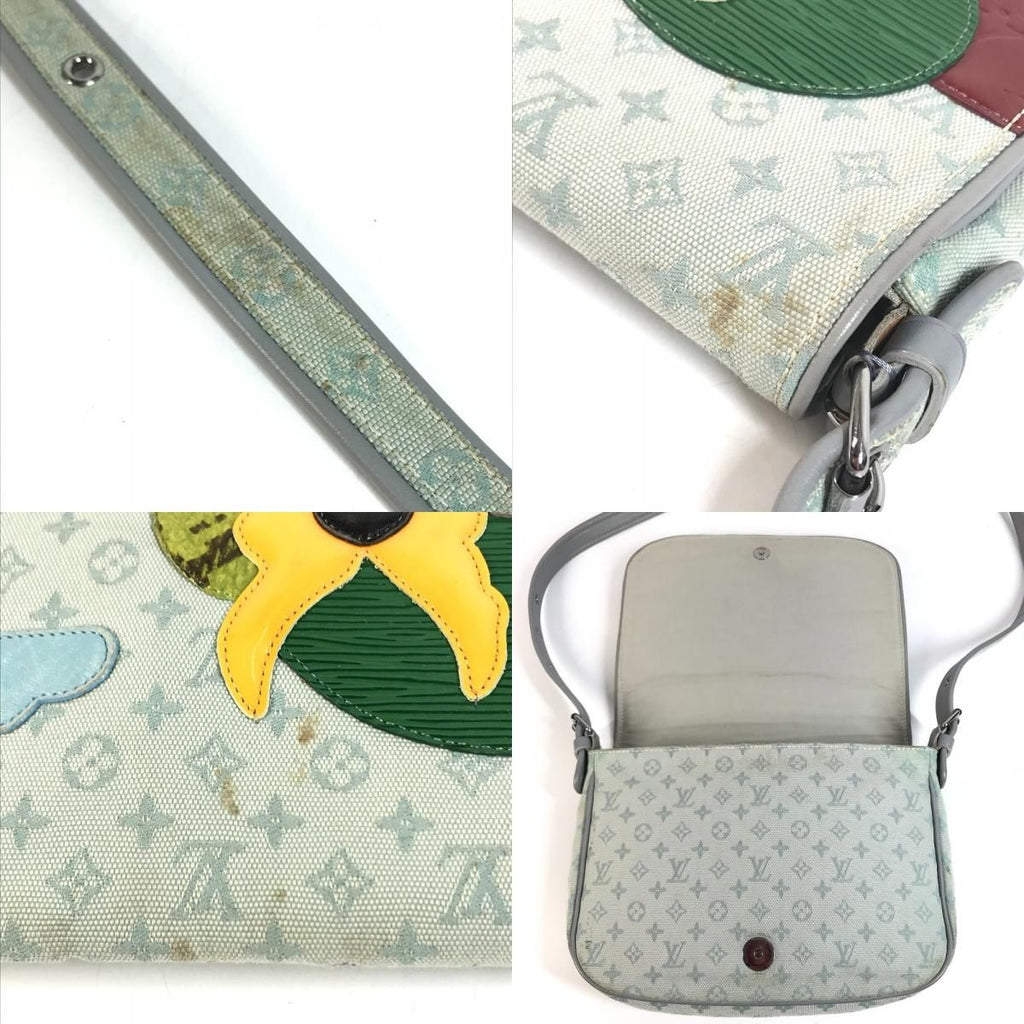 Louis Vuitton Shoulder Bag Musette Conte de Fee Monogram Mini Canvas Gray — view 8