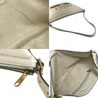 Gucci Shoulder Bag Logo Hobo Half Moon Leather White — view 8