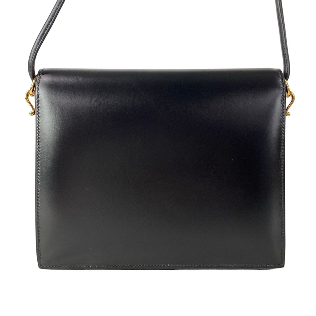 Hermes Shoulder Bag Black Gold — view 3