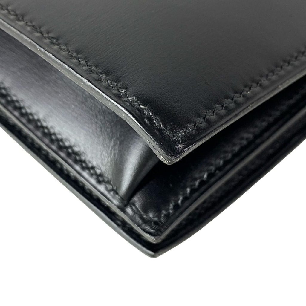 Hermes Shoulder Bag Black Gold — view 7