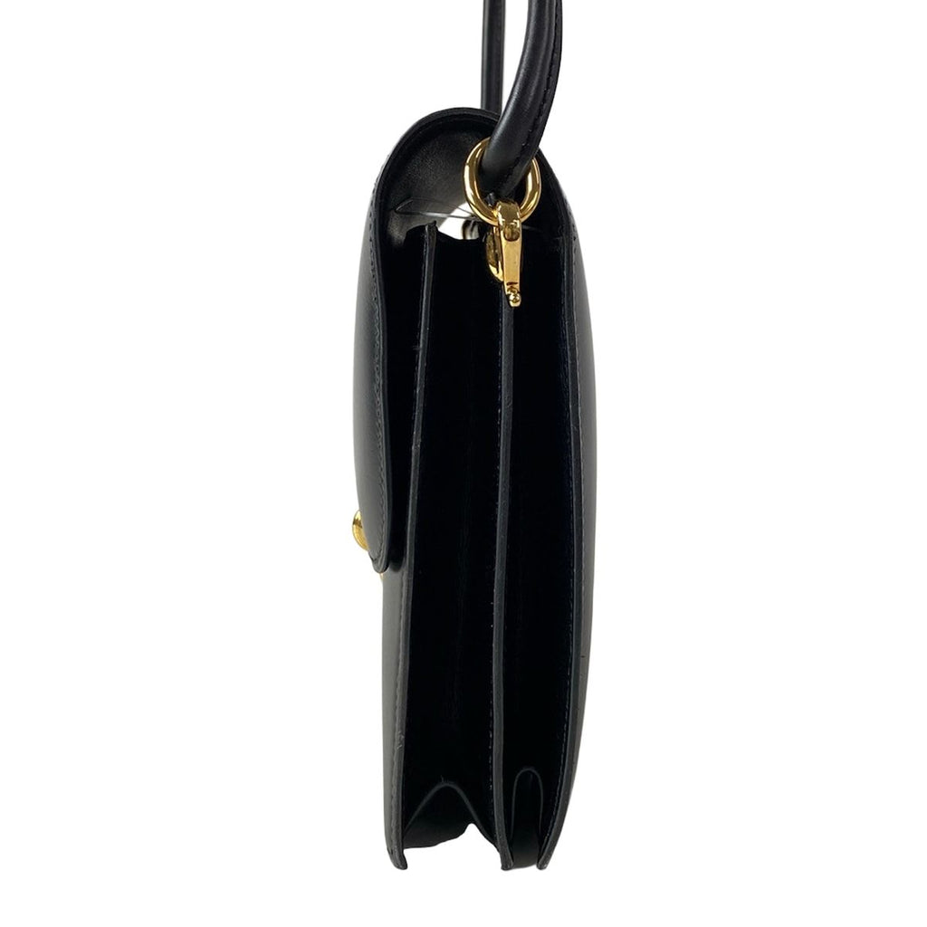 Hermes Shoulder Bag Black Gold — view 4