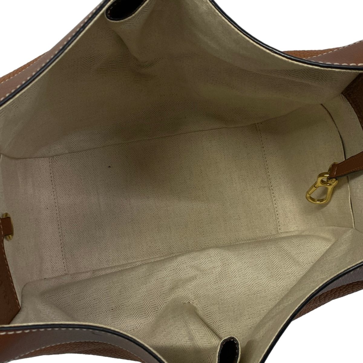 Loewe Handbag Hammock Small 387.41 Tan Leather — view 7