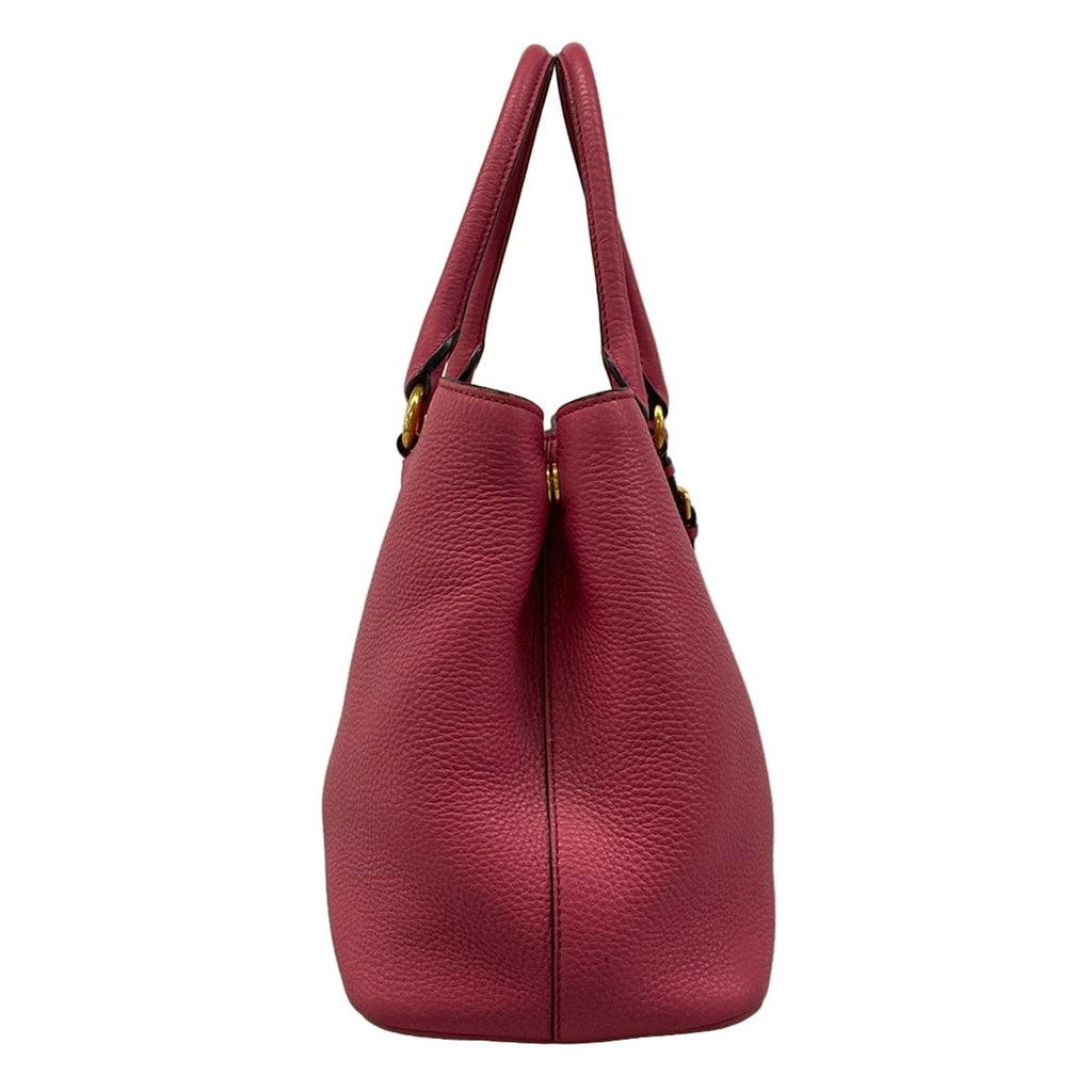 Prada Tote Bag Pink Leather — view 2