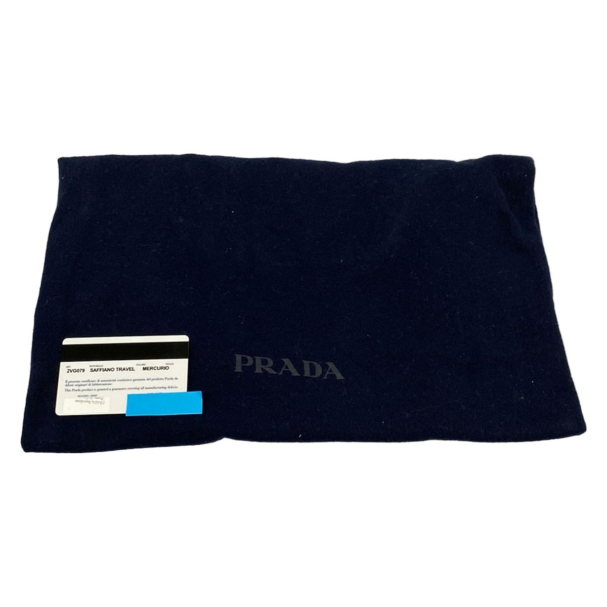 Prada Handbag Dark Gray Leather — view 8