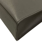 Prada Handbag Dark Gray Leather — view 6