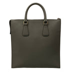 Prada Handbag Dark Gray Leather — view 3