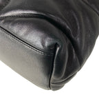 Saint Laurent Paris Shoulder Bag Loulou Puffer Medium Black Chain Leather — view 7