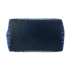 Dior Tote Bag Toujours Medium Blue Oblique Leather — view 5