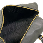 Prada Handbag Black Mini Boston Leather — view 7