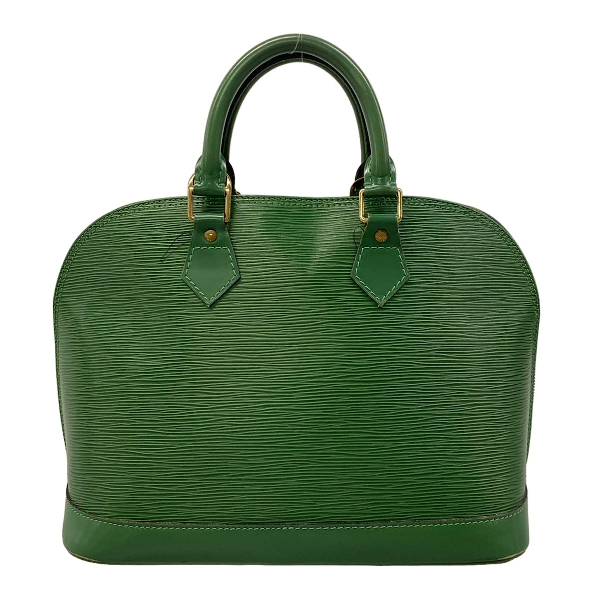 Louis Vuitton Handbag Epi Alma Borneo Green Leather — view 3