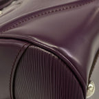 Louis Vuitton Handbag Epi Bowling Montaigne PM Cassis Leather — view 6