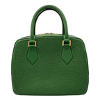 Louis Vuitton Handbag Epi Blanc Borneo Green Leather — view 3