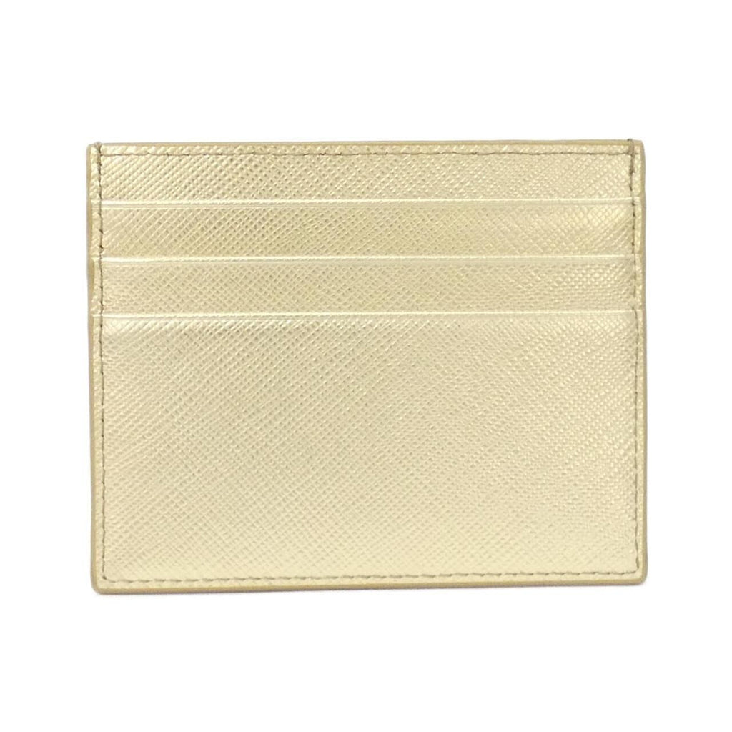Prada Card Case Card Holders Gold — view 2