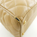 Chanel Boston Bag Travel Bags Beige — view 3