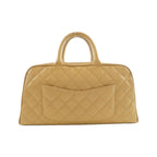 Chanel Boston Bag Travel Bags Beige — view 2