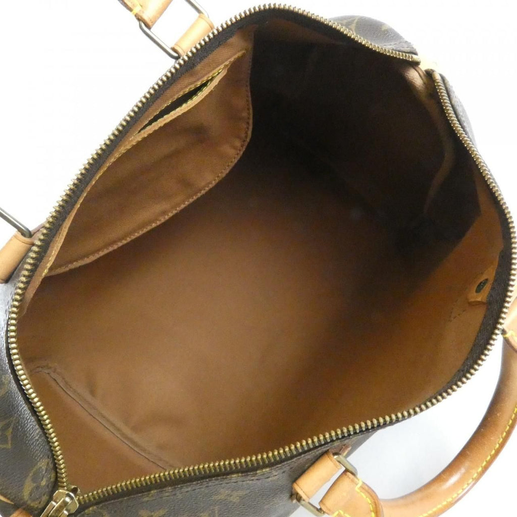 Louis Vuitton Monogram Speedy 35 Boston Bag — view 8