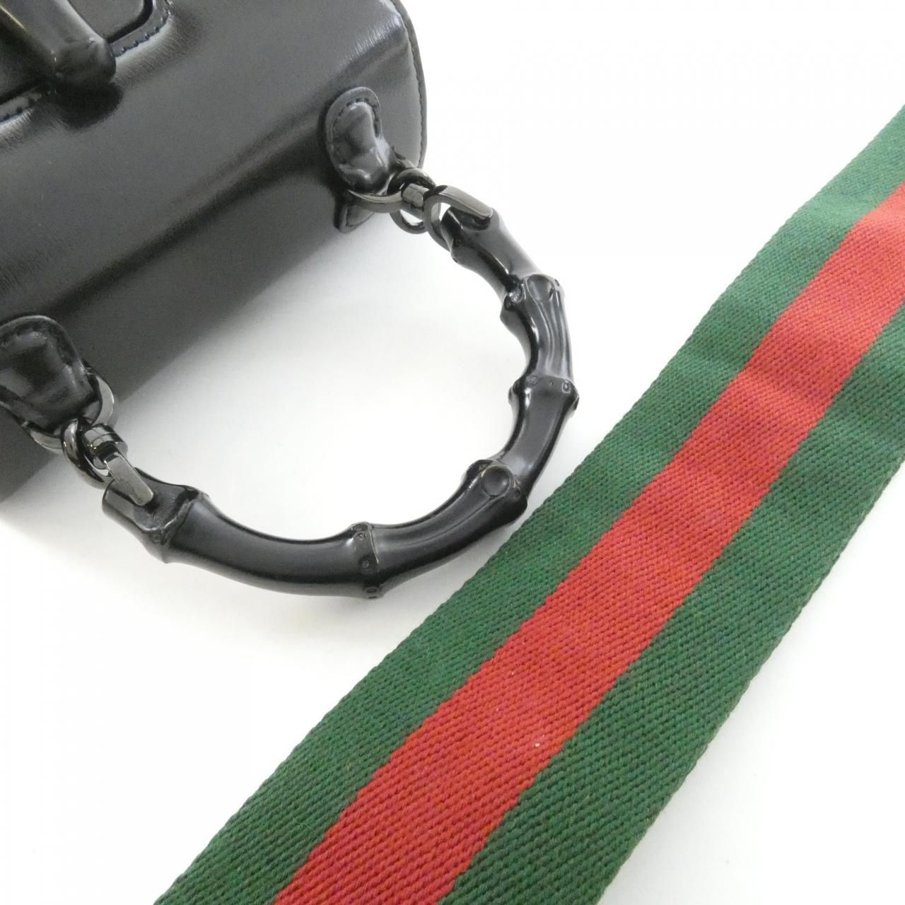 Gucci Bamboo Bag Handbag Black — view 5