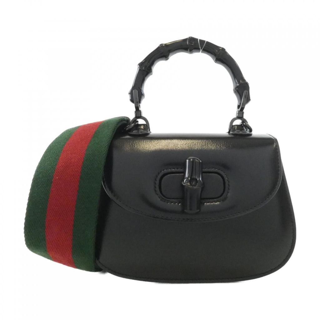 Gucci Bamboo Bag Handbag Black