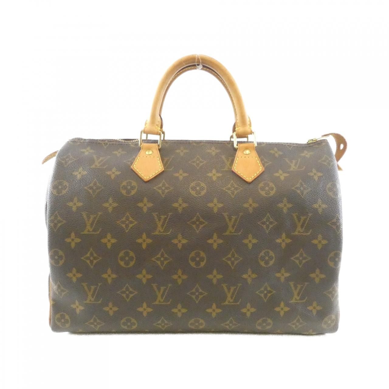 Louis Vuitton Monogram Speedy 35 Boston Bag
