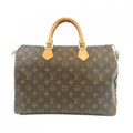 Louis Vuitton Monogram Speedy 35 Boston Bag