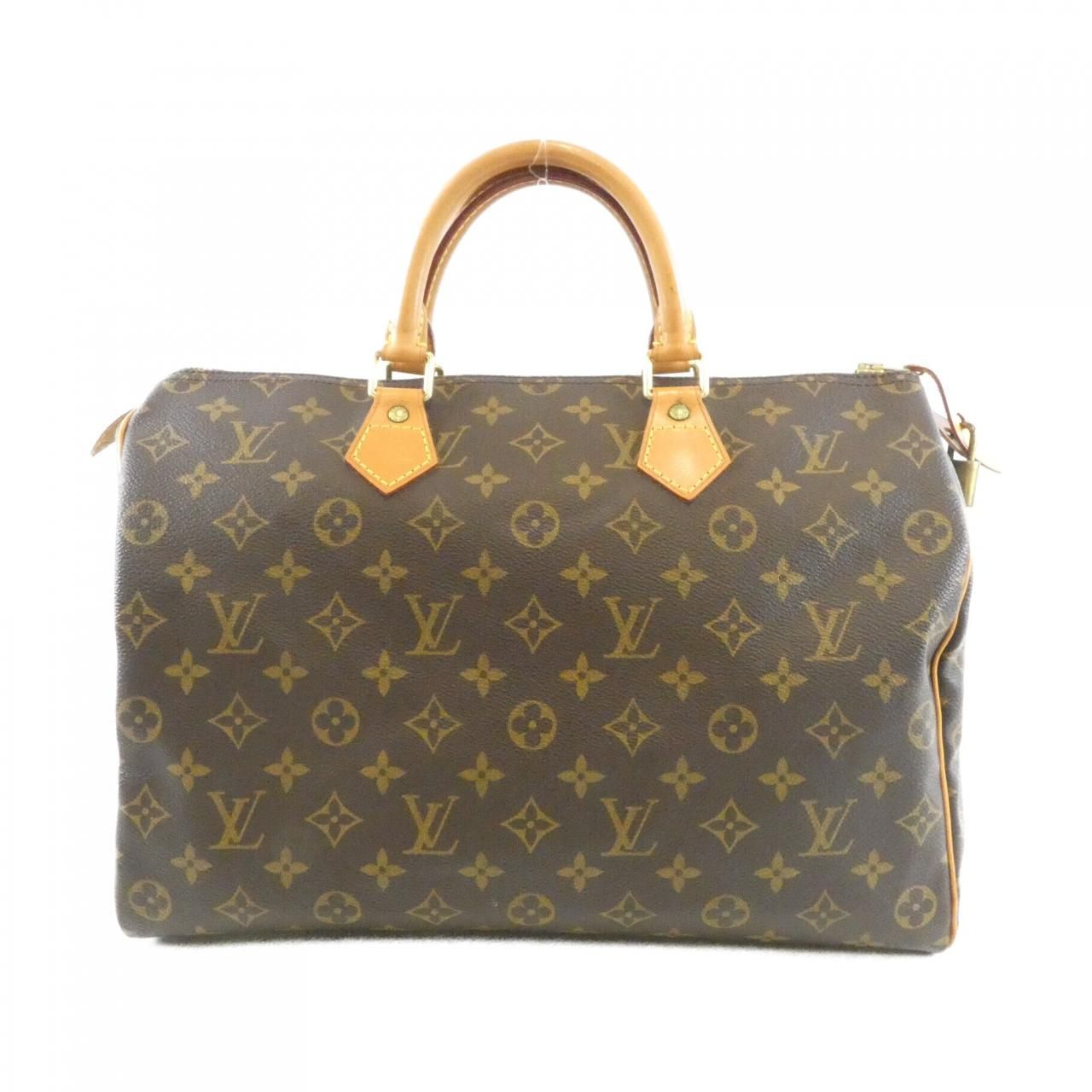 Louis Vuitton Monogram Speedy 35 Boston Bag