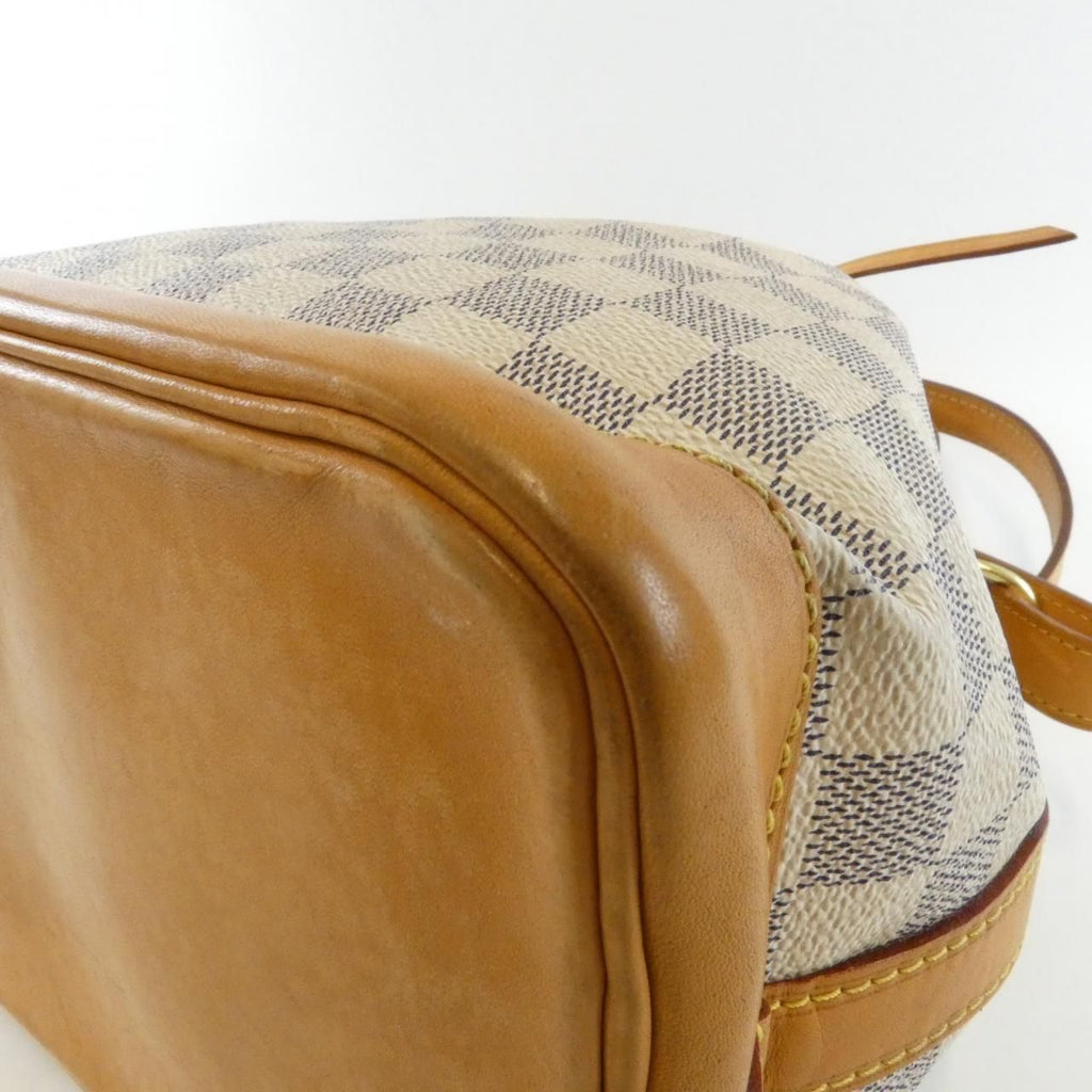 Louis Vuitton Damier Azur Noe BB Shoulder Bag — view 4