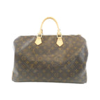 Louis Vuitton Monogram Speedy Bandouliere 40 Boston Bag — view 2
