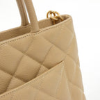 Chanel Bag Handbag Beige — view 4