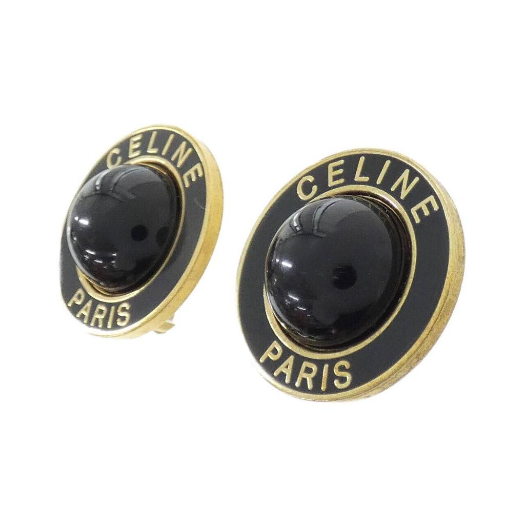 Celine Vintage Earrings Gold — view 2