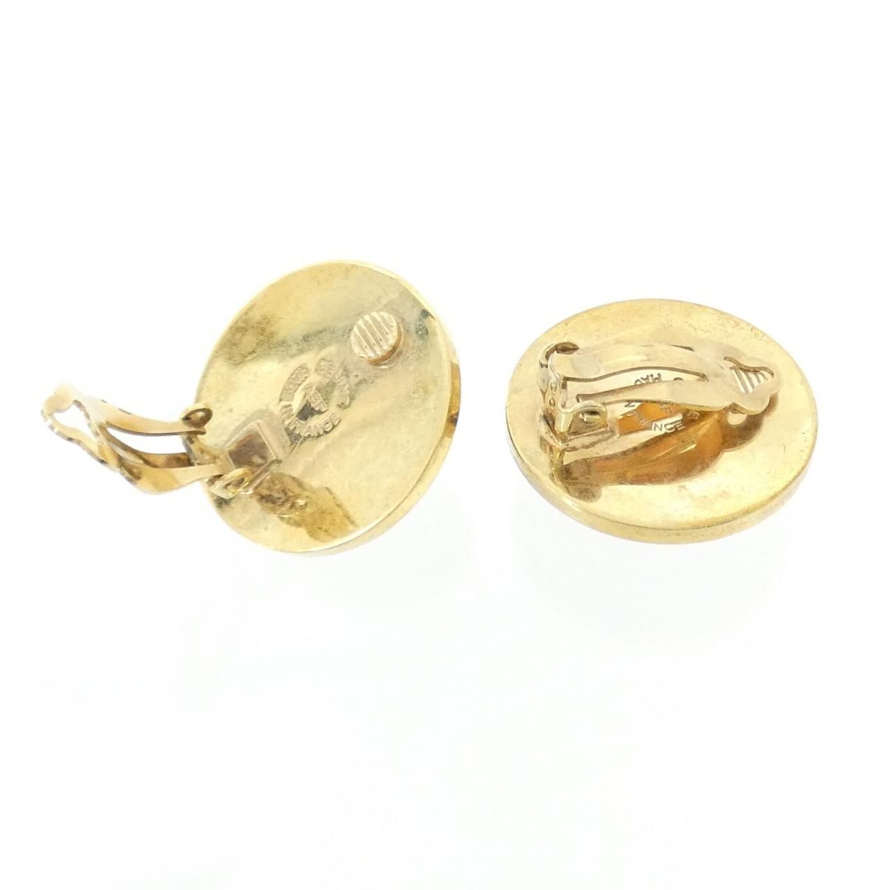 Celine Vintage Earrings Gold — view 3