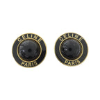 Celine Vintage Earrings Gold