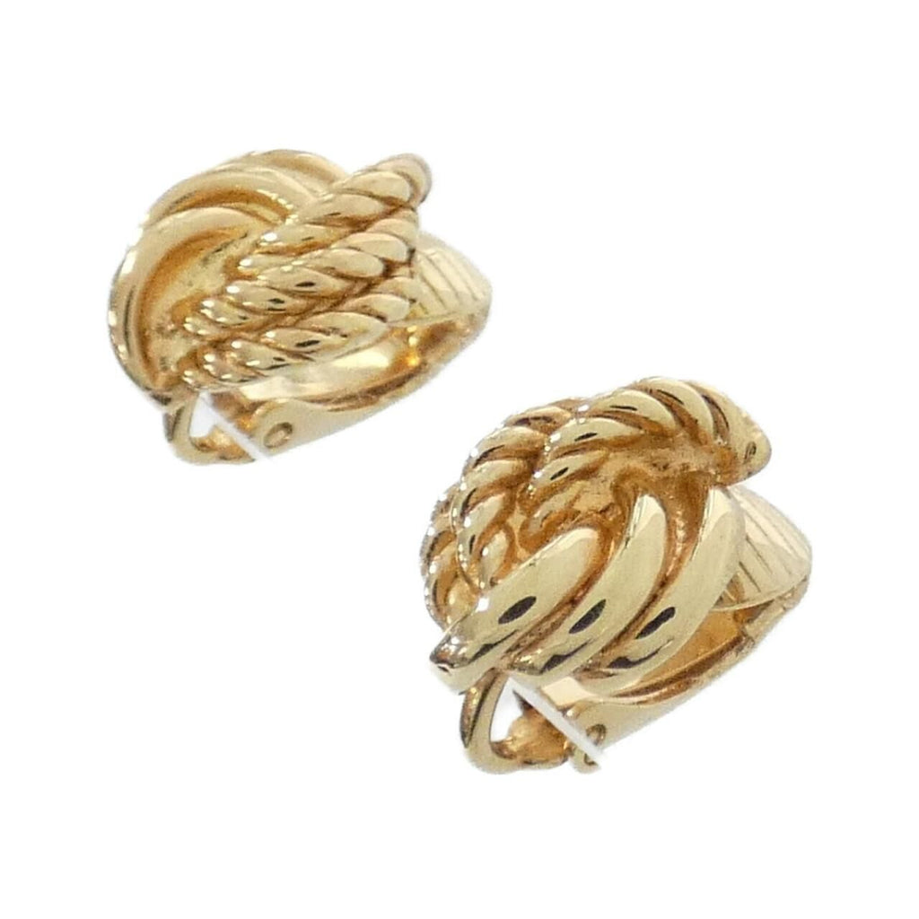 Dior Vintage Earrings Gold — view 2