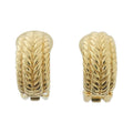 Dior Vintage Earrings Gold