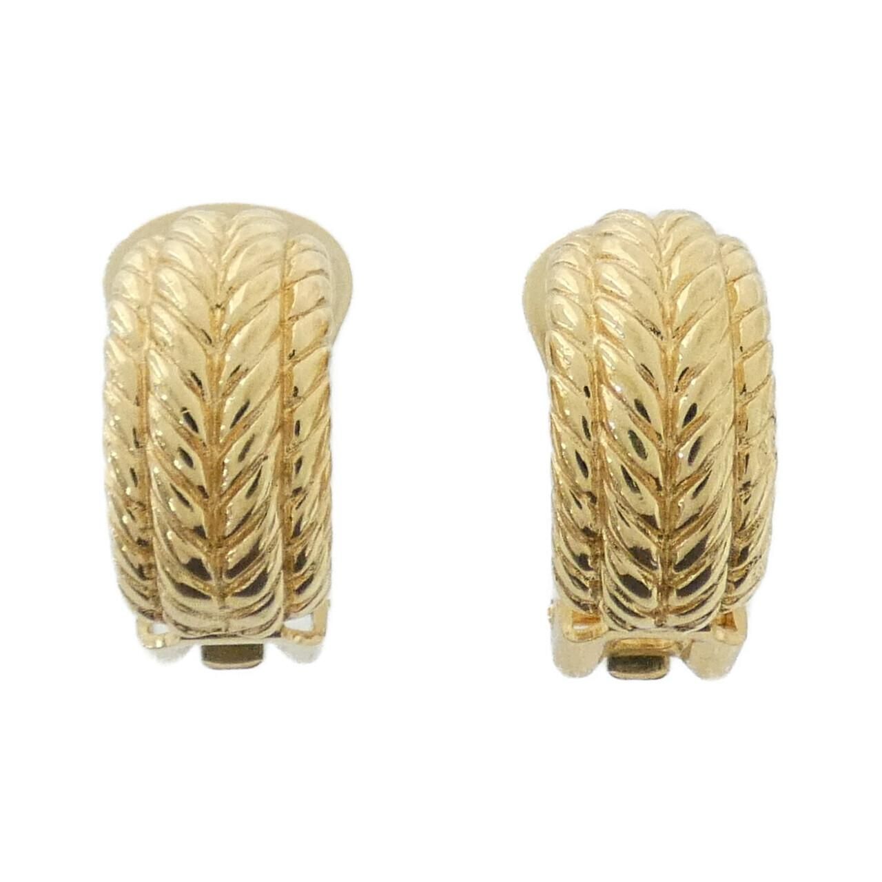 Dior Vintage Earrings Gold