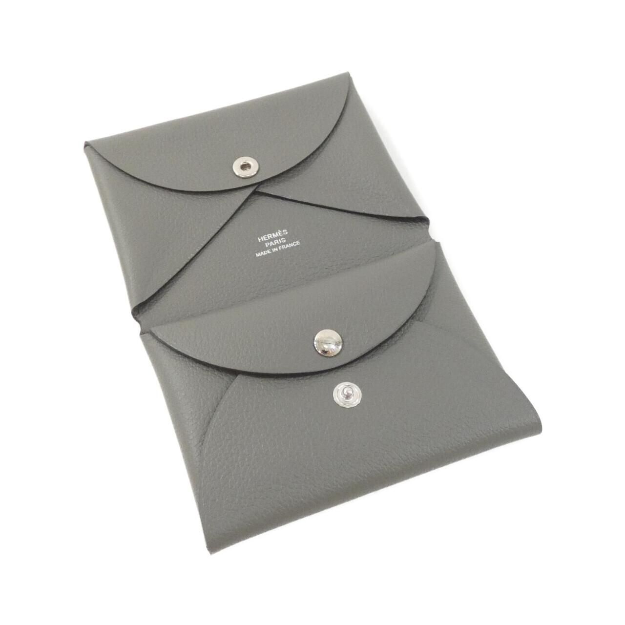 Hermes Calvi Duo Coin Purse — view 2